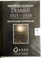 Diaries 1915-1918 written by Siegfried Sassoon performed by John Westbrook on Cassette (Unabridged)